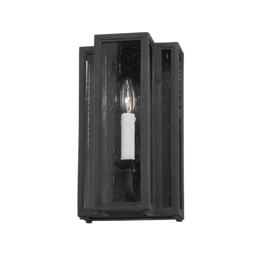 Troy Leor Outdoor Wall Sconce Black