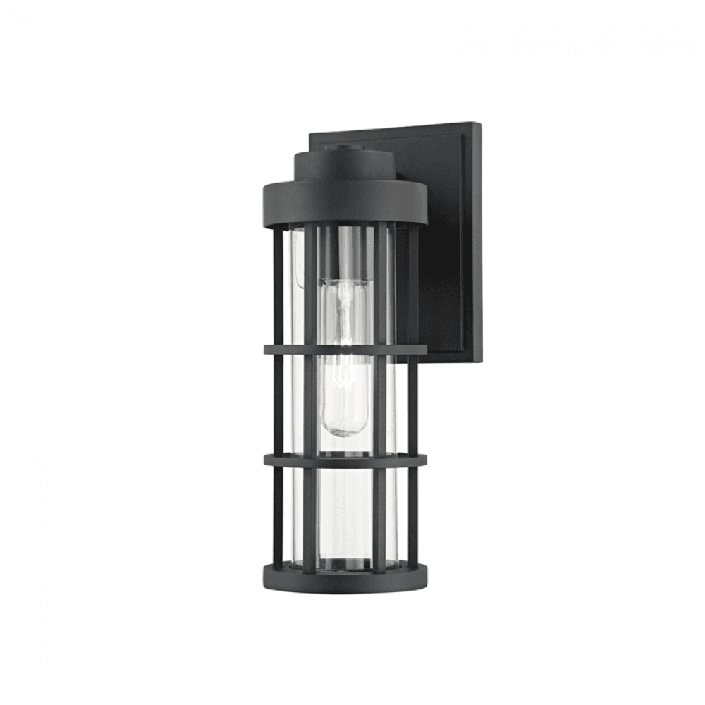 Troy Mesa Wall Sconce Texture Black