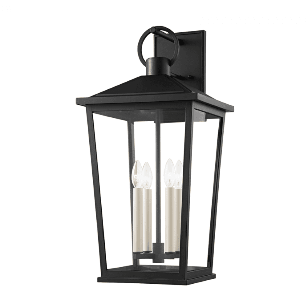 Troy Soren Wall Sconce Texture Black