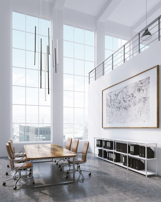 Kuzco Lighting Inc Chute 12 Head LED Multi Pendant White
