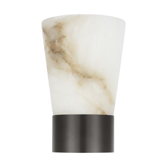 Visual Comfort & Co. Modern Collection Caspe Alabaster 8 Rechargeable Table Lamp