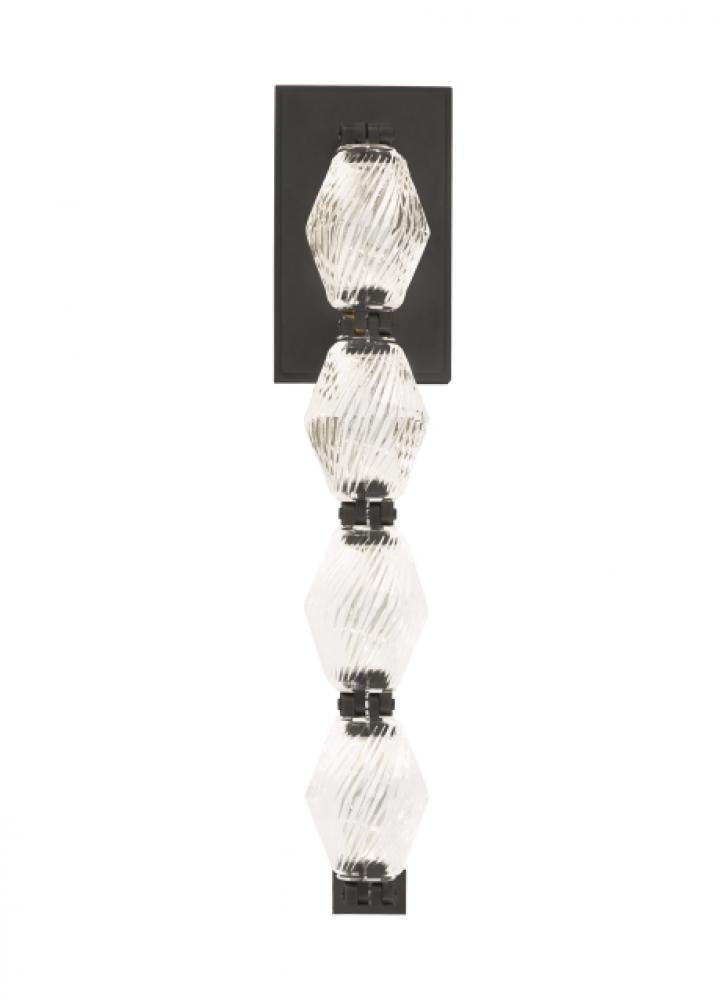 Visual Comfort Modern Collier Wall Sconce Dark Bronze