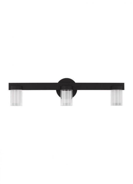 Visual Comfort Modern Esfera LED Medium Bath Light 277V Nightshade Black