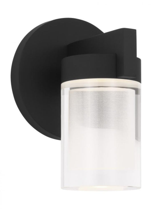 Visual Comfort & Co. Modern Collection Esfera Small Wall Sconce, 1-Light, LED, Nightshade Black, 5.9"H (KWWS19927B-277 70PKG58)