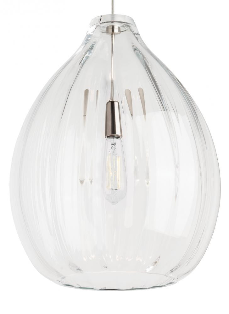 Visual Comfort & Co. Modern Collection Harper Pendant, 1-Light, Brass, 20.3"H (700TDHARPCNB 70PDJT3)