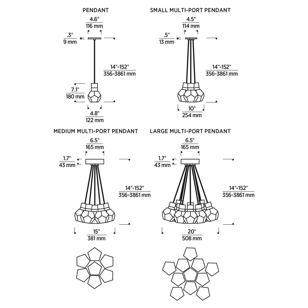 Pendants-Visual Comfort & Co. Modern Collection-700TDKIRAP3