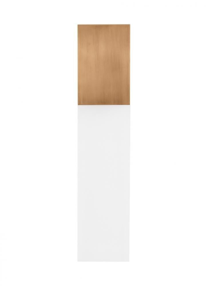 Visual Comfort & Co. Modern Collection Kulma Large Wall Sconce, 1-Light, Copper, 20.4"H (700OWKLM92720PUNV 70PGHF6)