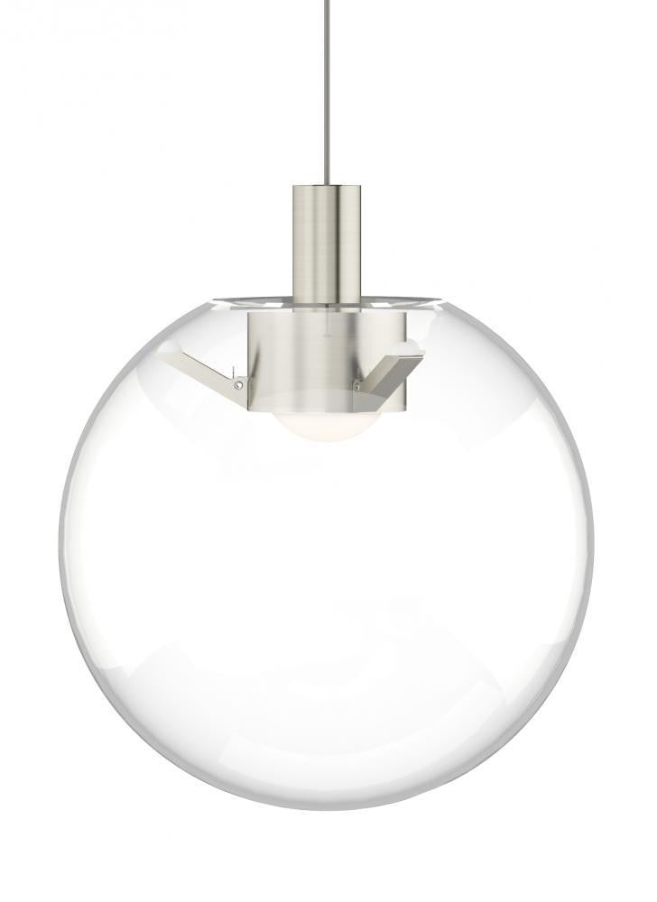 Visual Comfort Modern Mini Palona Pendant Nickel
