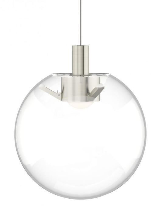 Visual Comfort Modern Mini Palona Pendant Nickel