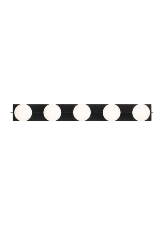 Visual Comfort Modern Orbel Bath Vanity Matte Black