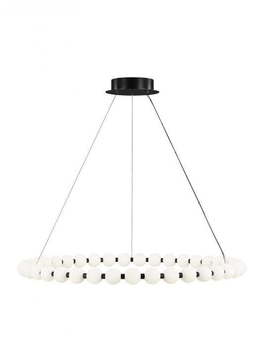 Visual Comfort Modern Orbet Chandelier Black