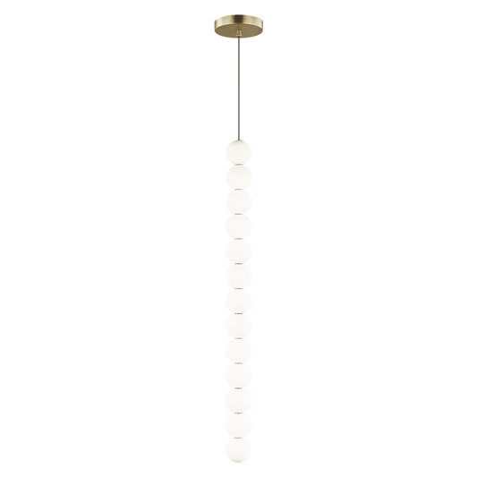 Visual Comfort Modern Orbet Pendant Brass
