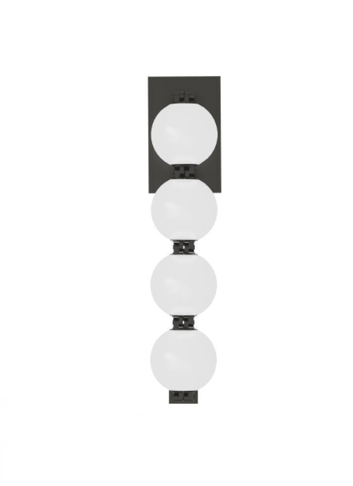 Visual Comfort Modern Perle Wall Sconce Dark Bronze