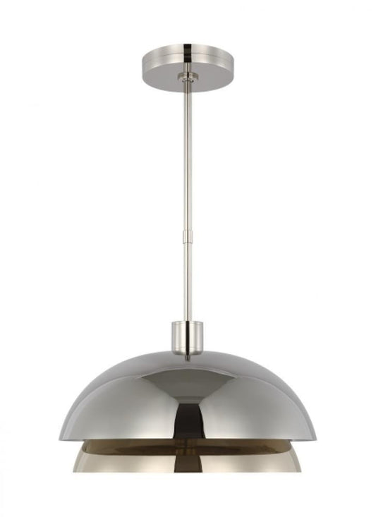 Visual Comfort Modern The Shanti Ceiling Pendant Polished Nickel