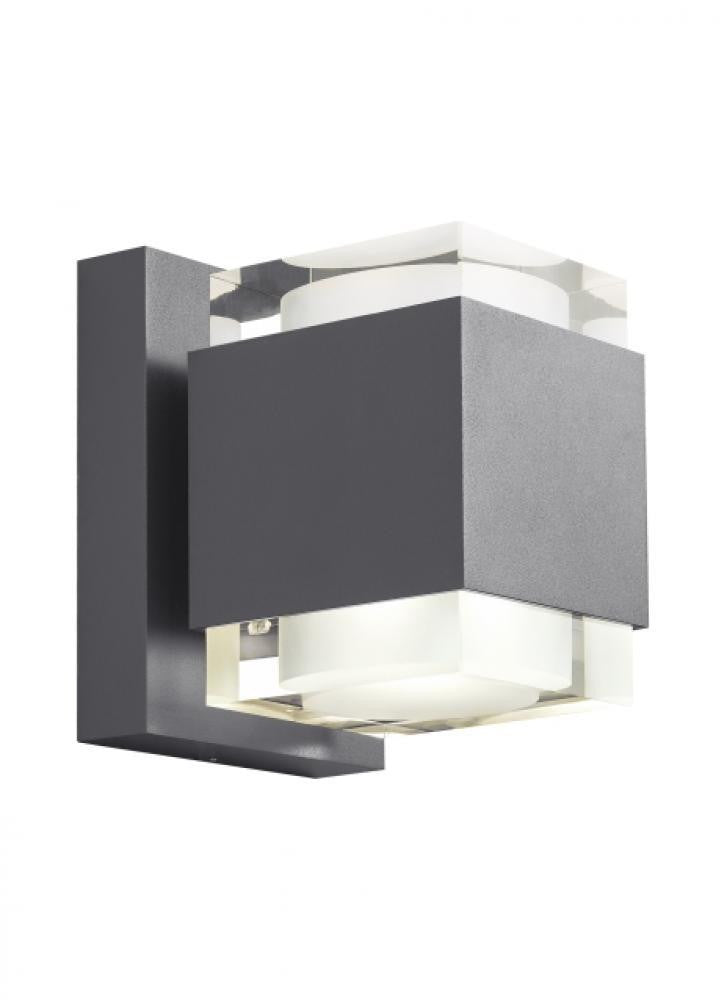 Visual Comfort Modern Voto Outdoor Wall Sconce Charcoal