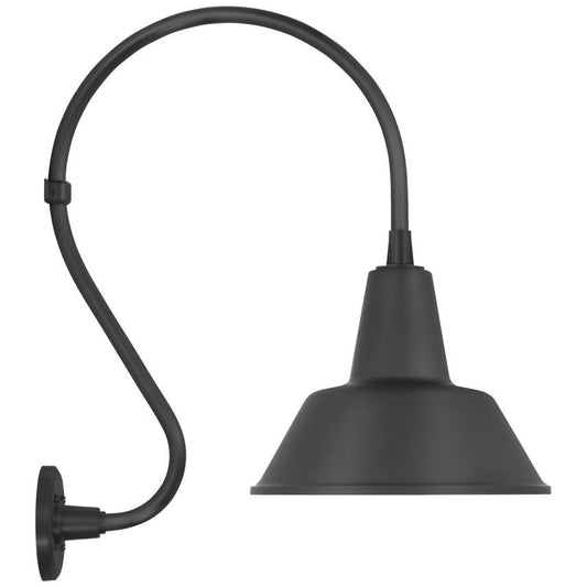 Visual Comfort Signature Academy Barn Light 15 Matte Black