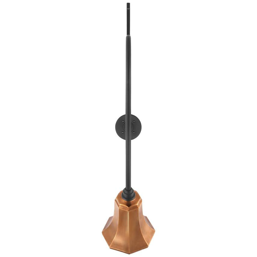 Visual Comfort & Co. Signature Collection Academy 36" Anchored Larrabee Barn Light, Visual Comfort & Co. Signature Collection TOB 2807MBK/S8-SC N233D