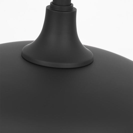 Visual Comfort Signature Academy Pendant 9 Matte Black