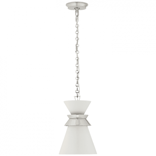 Visual Comfort Signature Alborg Small Stacked Pendant Polished Nickel