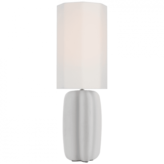 Visual Comfort Signature Alessio Large Table Lamp Plaster White