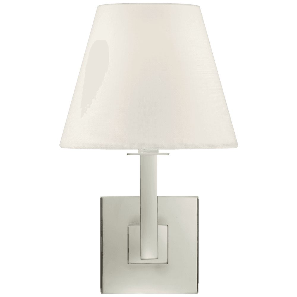Visual Comfort Signature Architectural Wall Sconce Polished Nickel