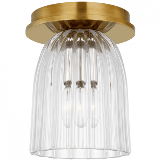 Visual Comfort Signature Asalea 5 Hand-Rubbed Antique Brass