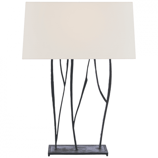 Visual Comfort Signature Aspen Console Lamp Blackened Rust