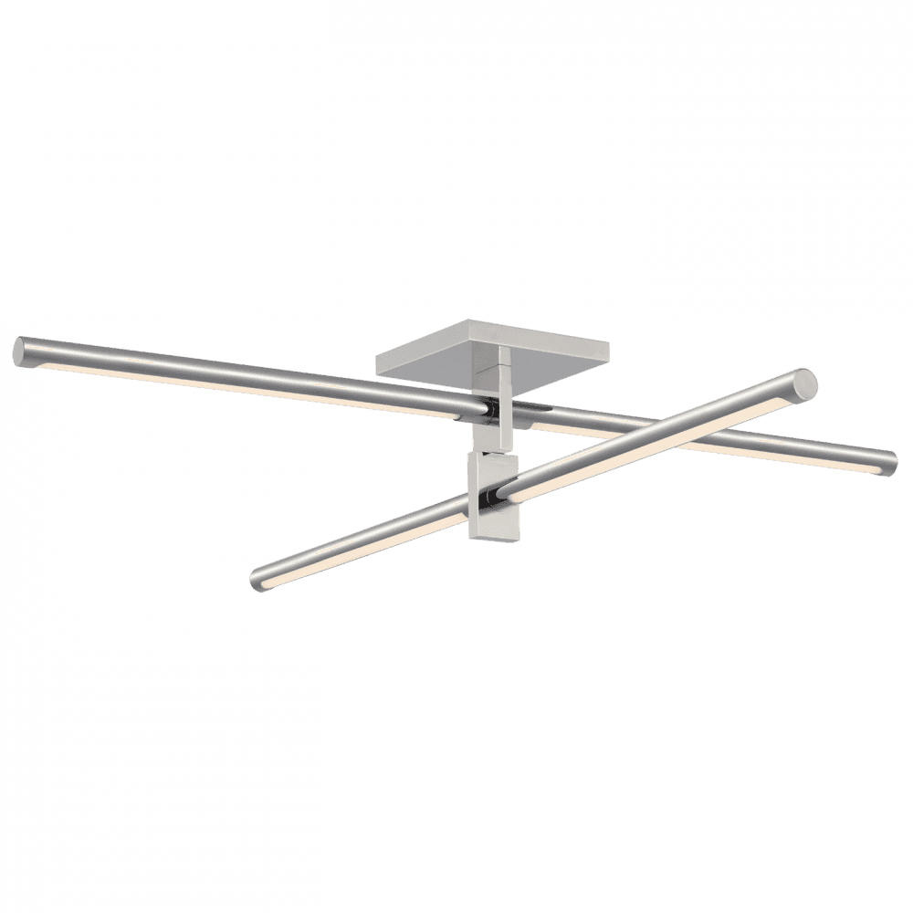 Visual Comfort Signature Axis 36 Polished Nickel