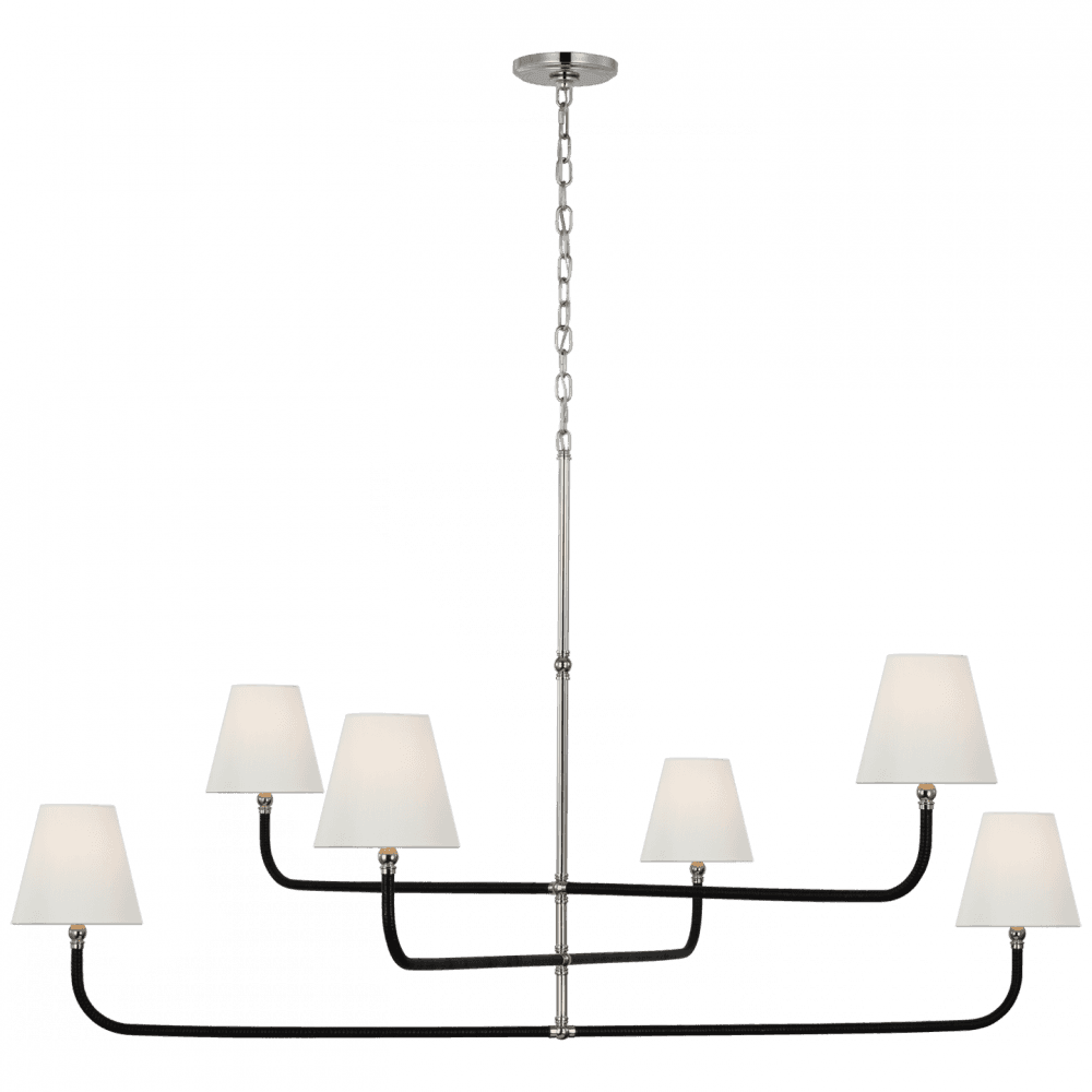 Visual Comfort Signature Basden Grande Three Tier Chandelier