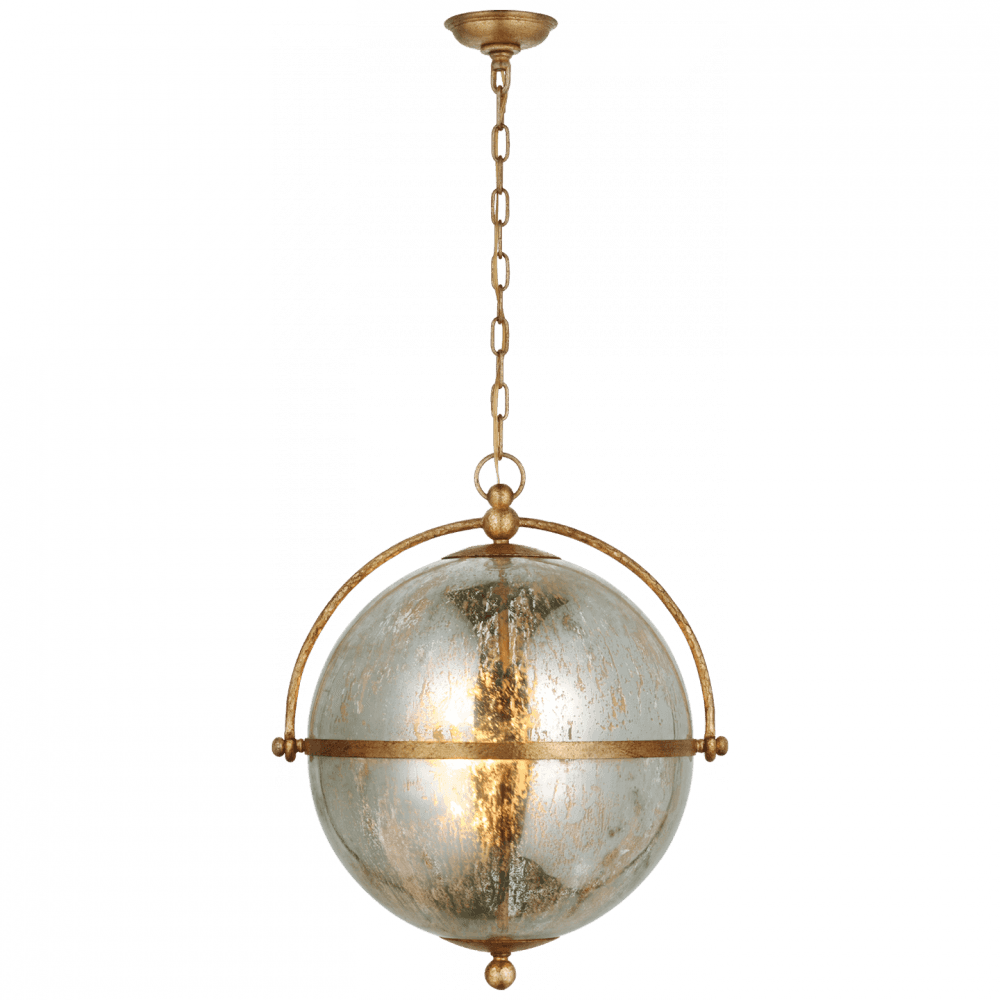 Visual Comfort & Co. Signature Collection Bayridge XL Pendant - Gilded Iron