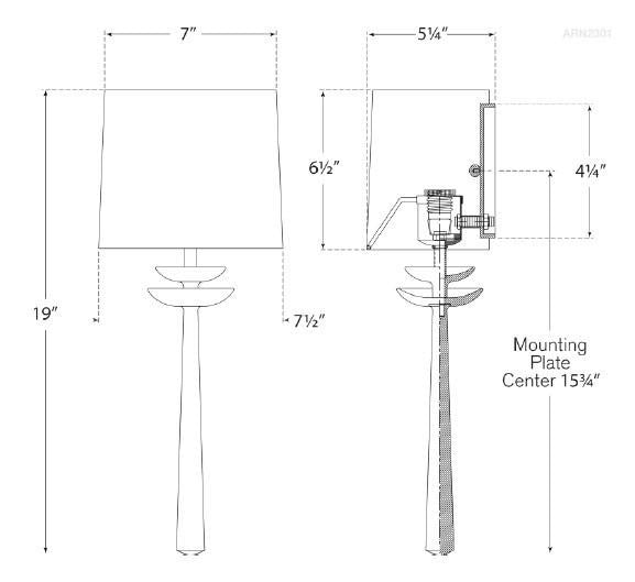 Sconces-Visual Comfort & Co. Signature Collection-ARN2301