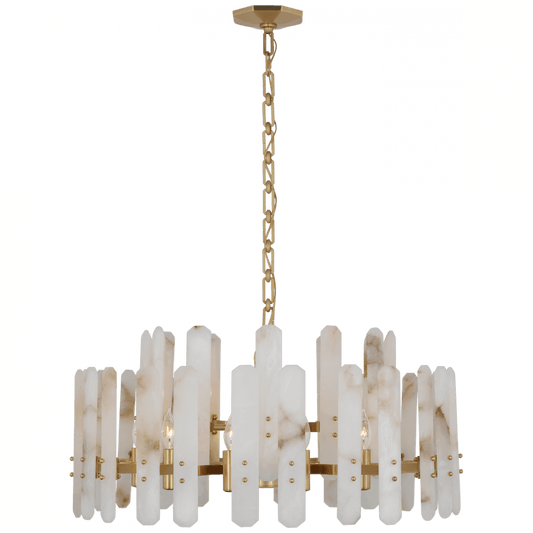 Visual Comfort Signature Bonnington Chandelier Polished Nickel