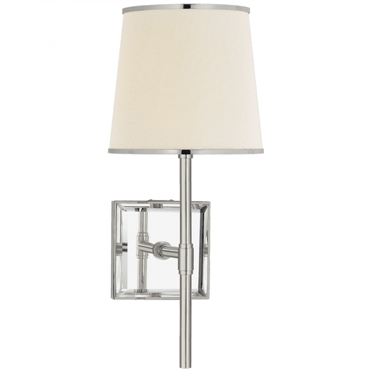 Visual Comfort Signature Bradford Wall Sconce Soft Brass and Black