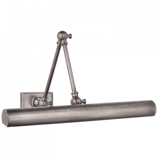 Visual Comfort Signature Cabinet Maker Double Library Light Antique Nickel