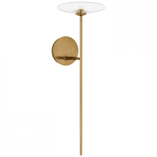 Visual Comfort Signature Calvino Large Tail Sconce Hand-Rubbed Antique Brass