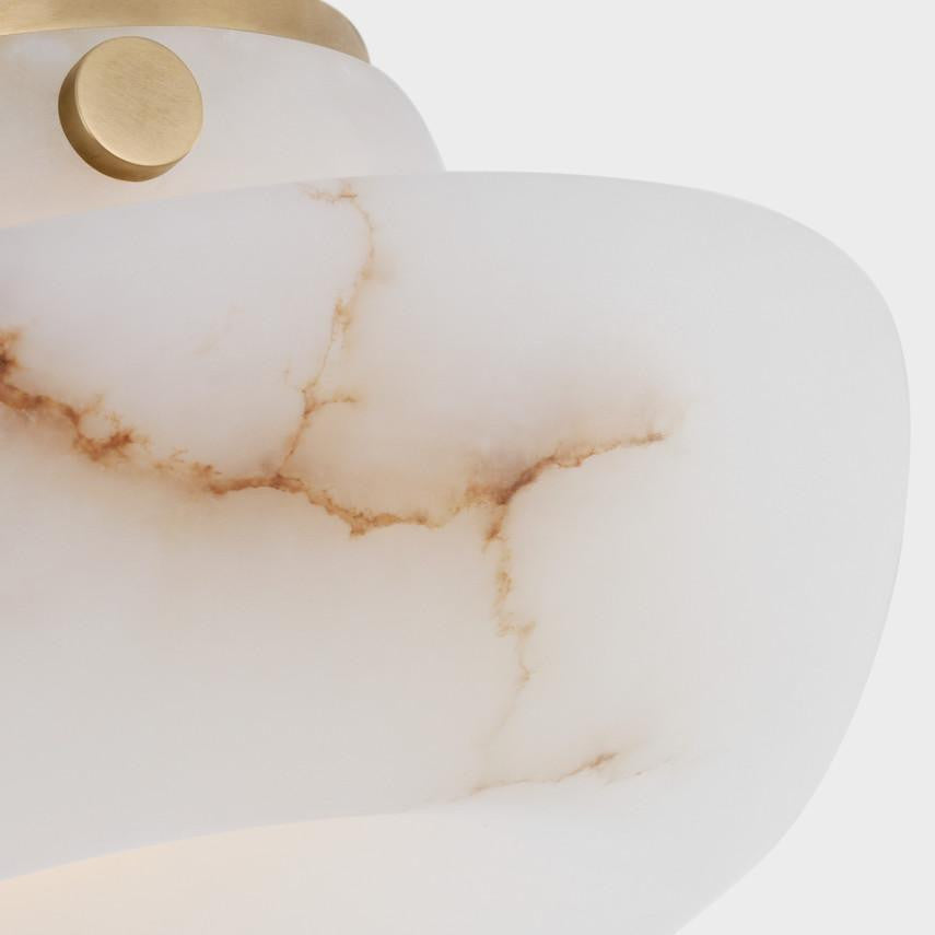 Visual Comfort & Co. Signature Collection Cappello 6" Flush Mount, Visual Comfort & Co. Signature Collection KW 4915ALB/AB DD7G6