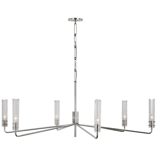 Visual Comfort Signature Casoria Grande Chandelier Polished Nickel