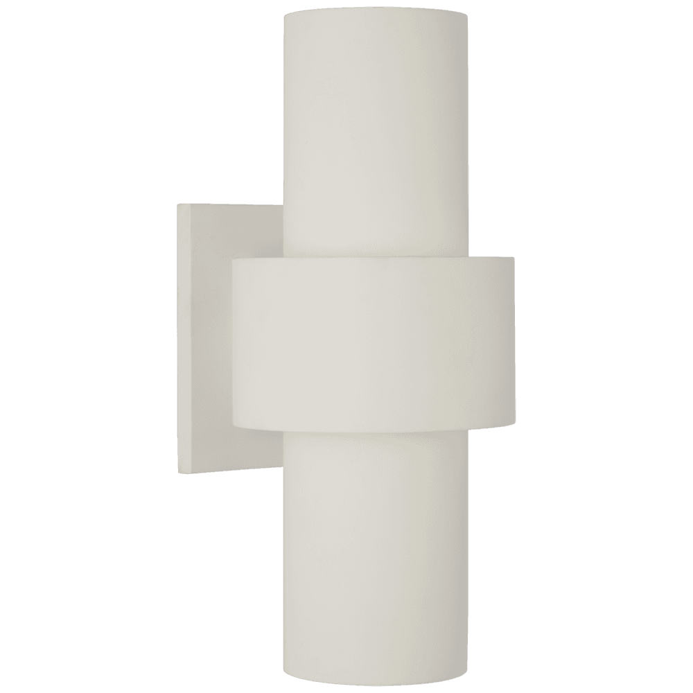 Visual Comfort Signature Chalmette Medium Layered Sconce Plaster White