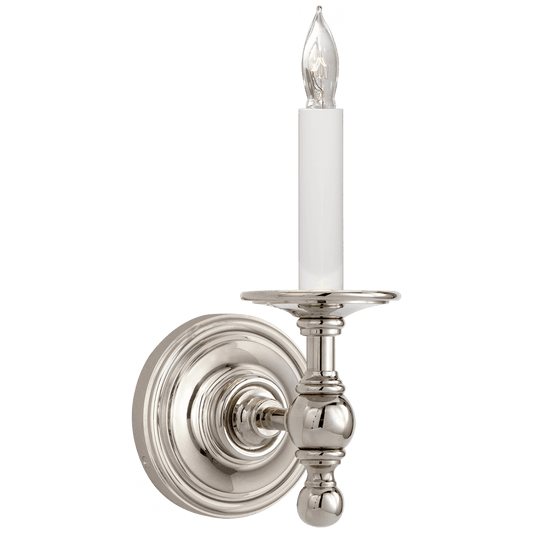 Visual Comfort Signature Classic Wall Sconce Polished Nickel