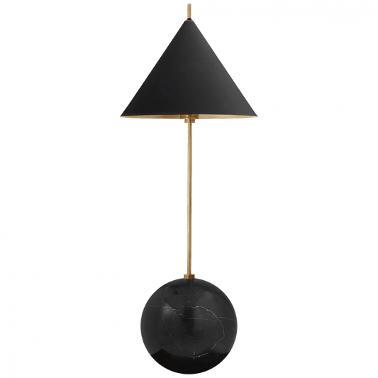 Visual Comfort Signature Cleo Desk Lamp Antique-Burnished Brass
