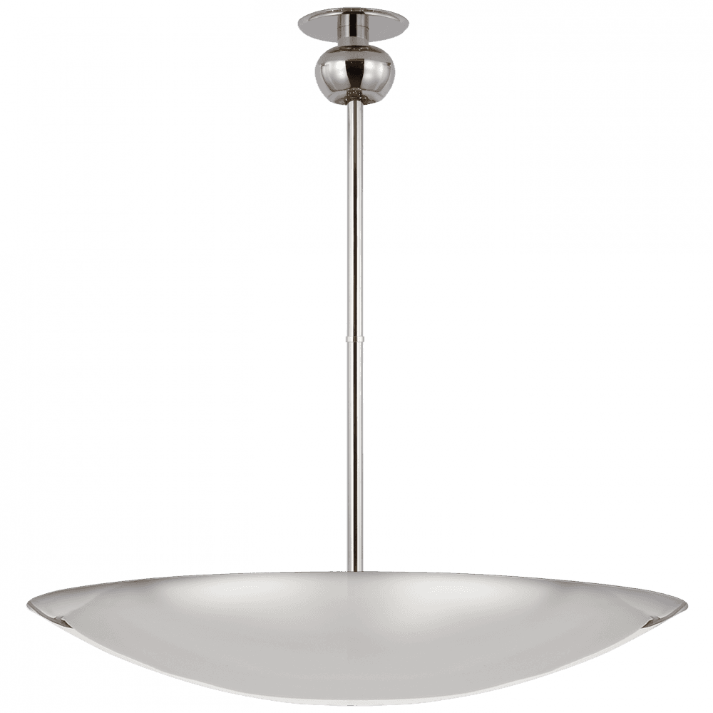 Visual Comfort Signature Comtesse XL Uplight Chandelier Polished Nickel