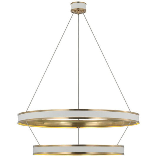 Visual Comfort Signature Connery 40 Antique-Burnished Brass
