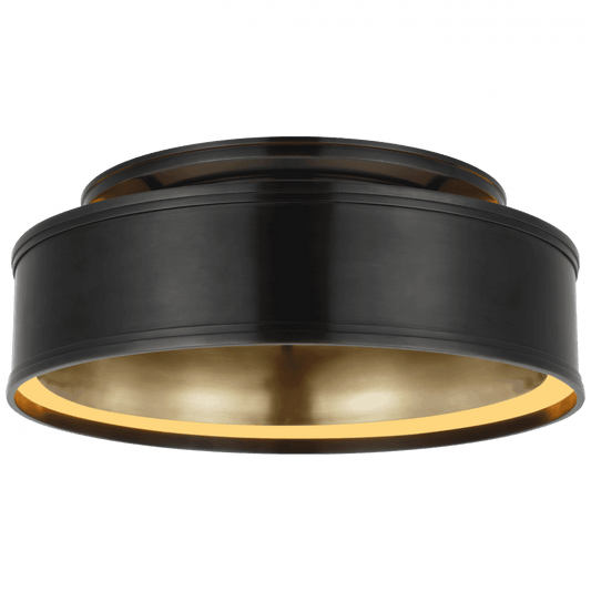 Visual Comfort Signature Connery Flush Mount Bronze