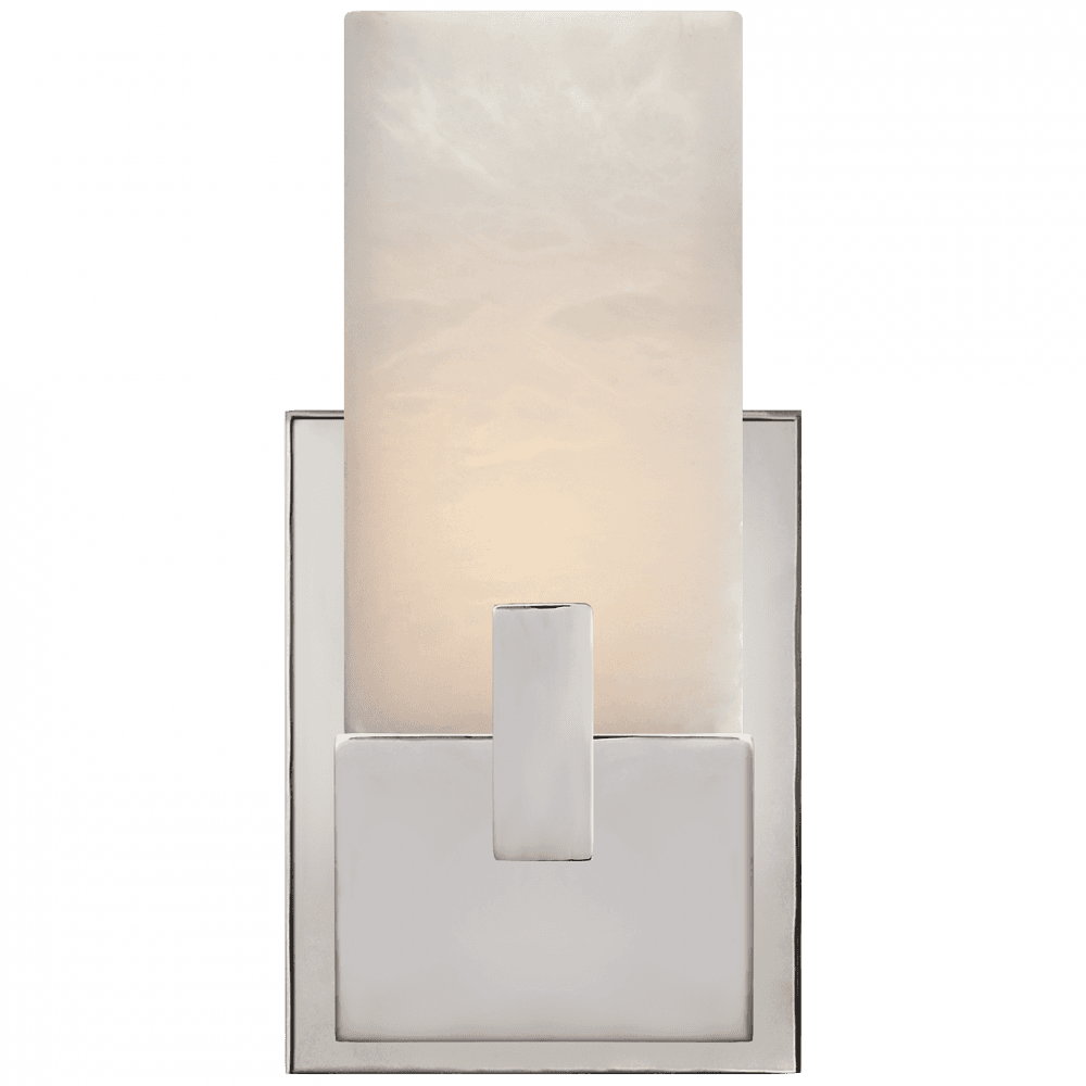 Visual Comfort Signature Covet Bathroom Wall Sconce Polished Nickel