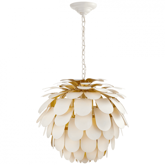 Visual Comfort Signature Cynara Chandelier Plaster White