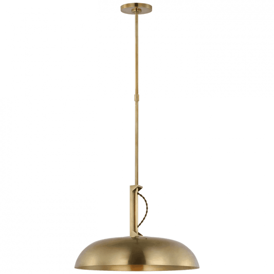 Visual Comfort Signature Cyrus 19 Hand-Rubbed Antique Brass