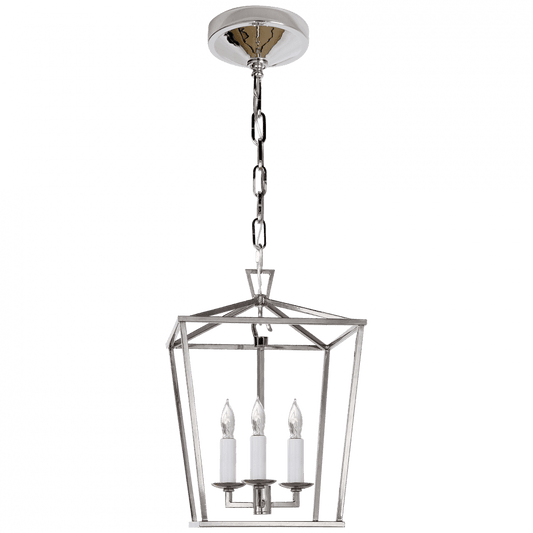Visual Comfort Signature Darlana Lantern Pendant Polished Nickel