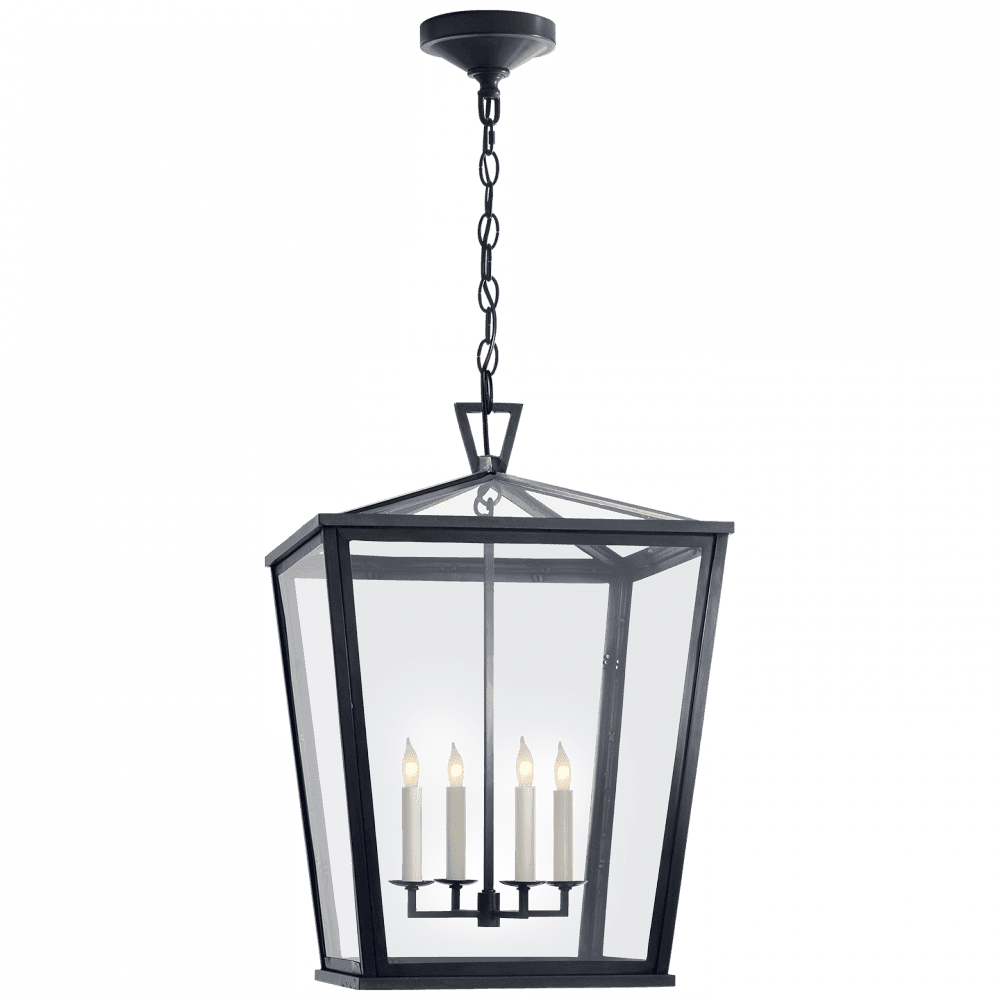 Visual Comfort Signature Darlana Lantern Pendant Bronze