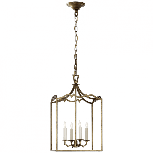 Visual Comfort Signature Darlana Lantern Pendant Gilded Iron