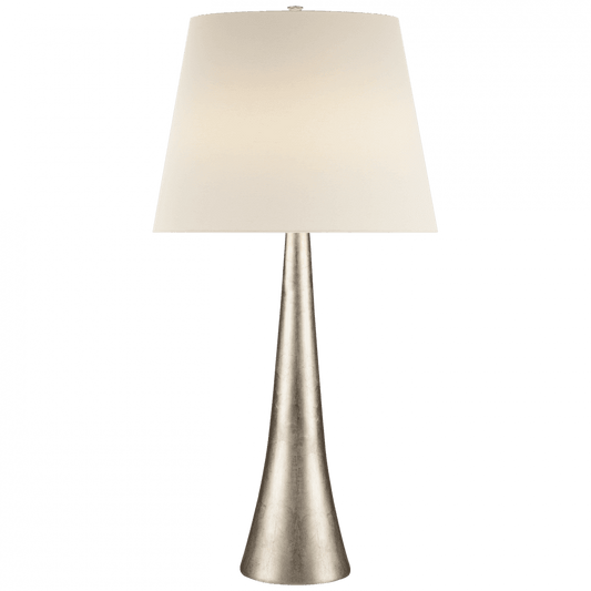 Visual Comfort Signature Dover Table Lamp Burnished Silver Leaf